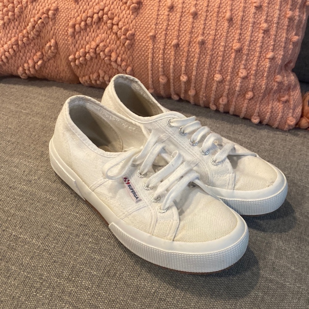 Superga Cotu Classic, White, size 37.5 / Womens 7